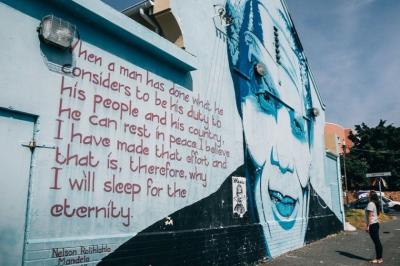 گرافیتی در کیپ تاون؛ تلاشی هنرمندانه برای تغییر چهره شهر