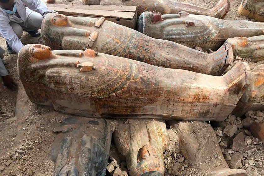تابوت‌های باستانی اقصر؛ مهم‌ترین کشف مصری‌ها در قرن اخیر
