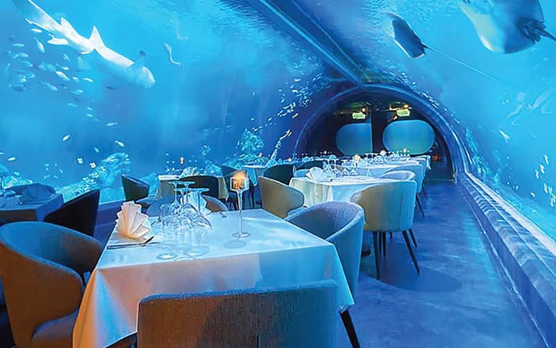 بزرگ ترین رستوران زیر آب دنیا