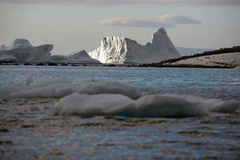 با ذوب یخ‌ها، پنج جزیره در شمالگان روسیه پدیدار شد