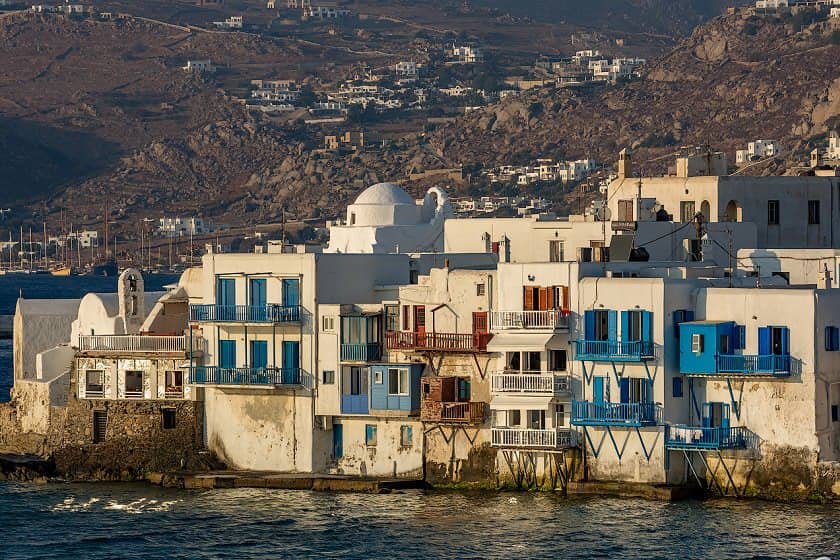 با تور مجازی از جزایر میکونوس در یونان دیدن کنید