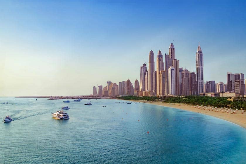 بهترین ساحل های رایگان دبی