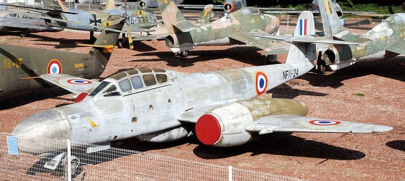 متیور ان‌اف ۱۱ - موزه هواپیماهای جنگی فرانسه