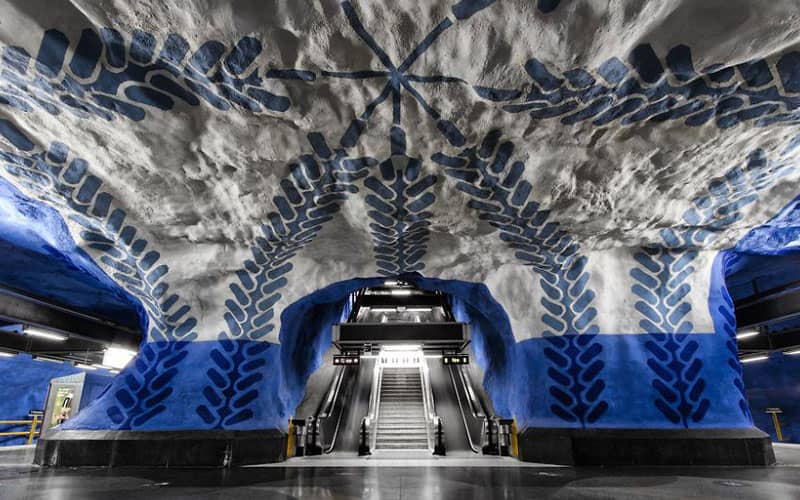 ایستگاه مترو تی-سنترال سوئد