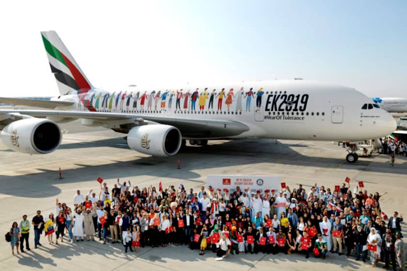 هواپیمایی امارات، رکورد بیشترین مسافر از ملیت‌های مختلف را ثبت کرد
