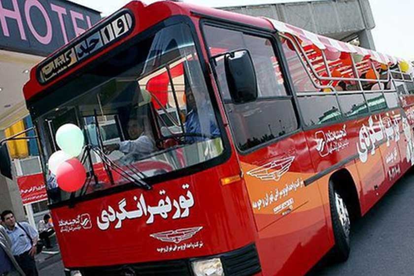 تهران گردی در نوروز 98 با اتوبوس‌های قرمز
