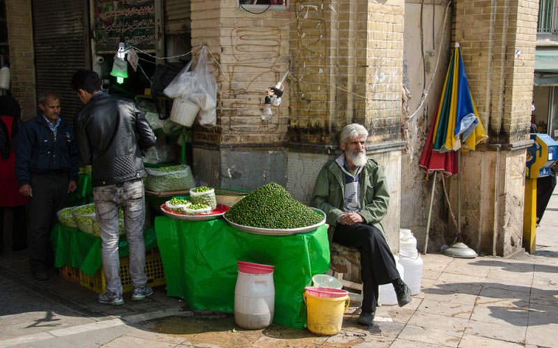 خوراکی‌های خیابانی تهران
