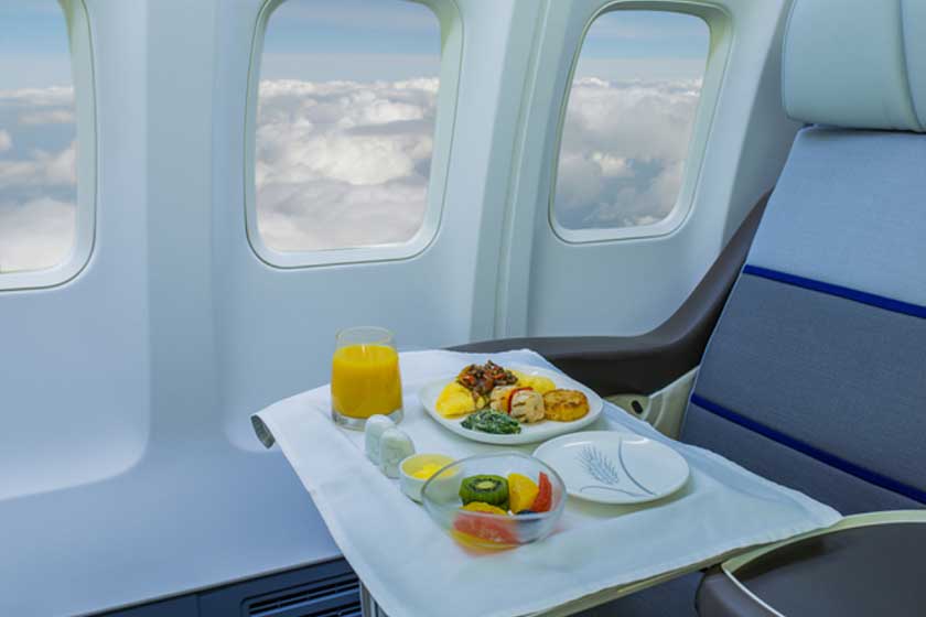  چرا غذاهای هواپیما خوشمزه نیستند؟