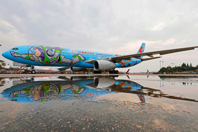 ۱۵ هواپیمایی در جهان با رنگ آمیزی جالب