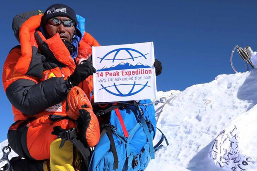 کوهنورد نپالی، رکورد صعود به اورست را شکست
