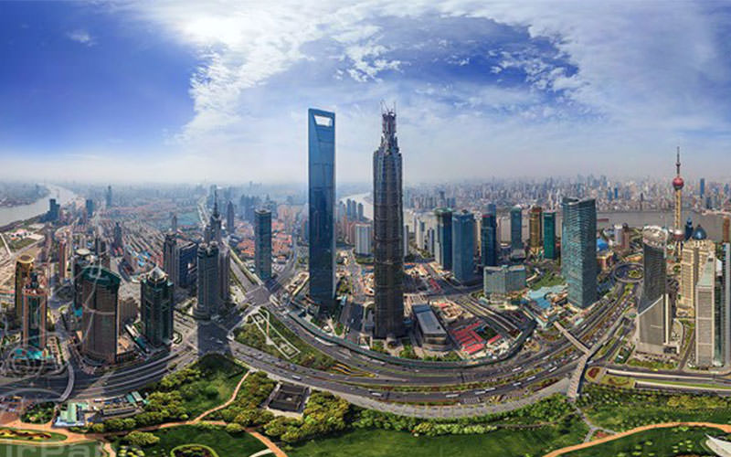 تصویر پانوراما از شانگهای