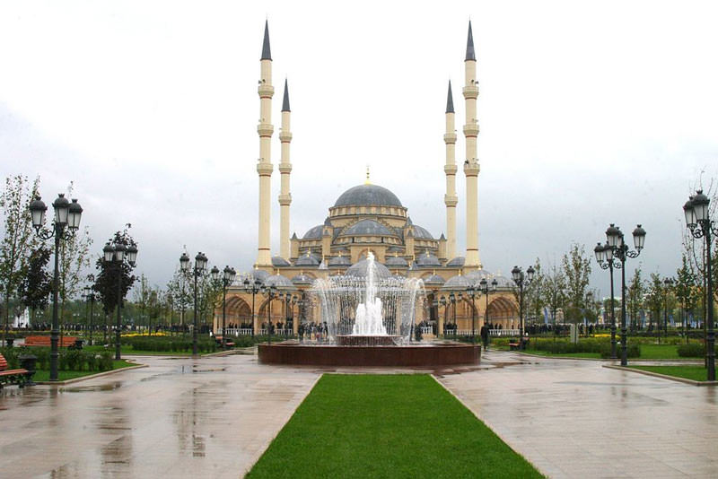 مسجد قلب چچن گروزنی روسیه