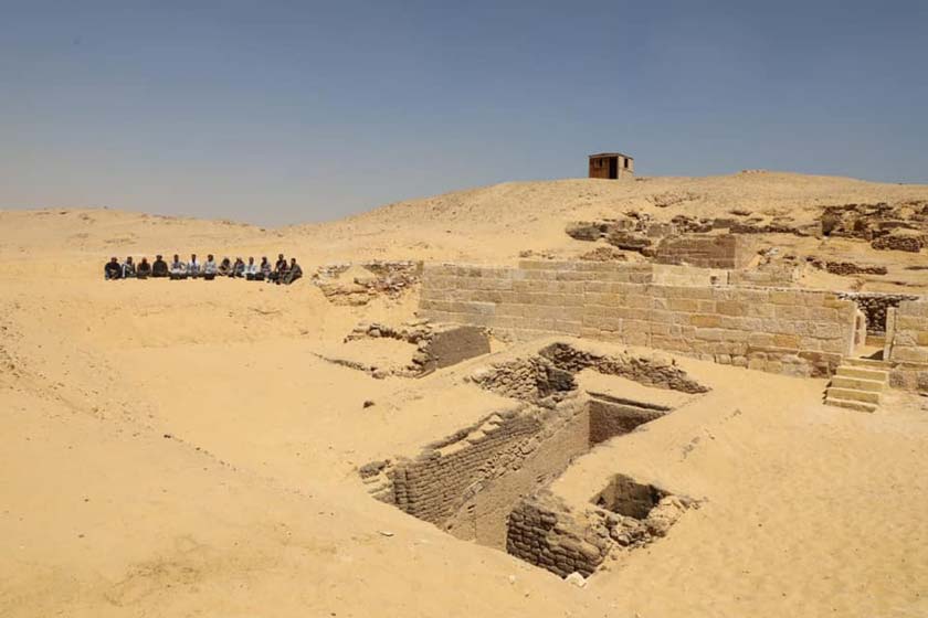 قبرستان ۴۵۰۰ ساله در اهرام جیزه مصر کشف شد