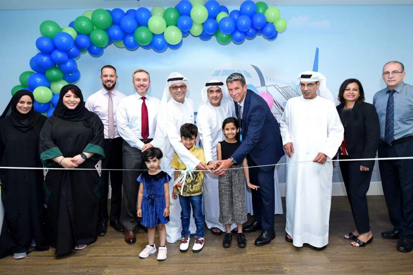 فرودگاه دبی و افتتاح یک سالن جدید برای کودکانی که تنها سفر می‌کنند