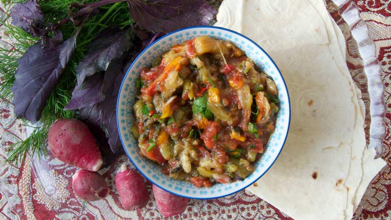 سالاد منقل جمهوری آذربایجان