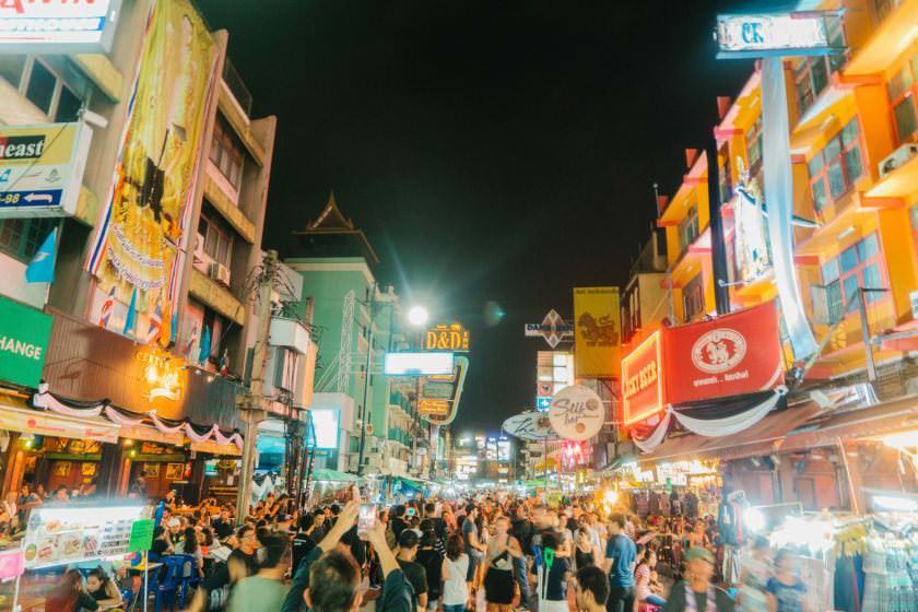تغییر چهره مشهورترین خیابان کوله گردان در تایلند