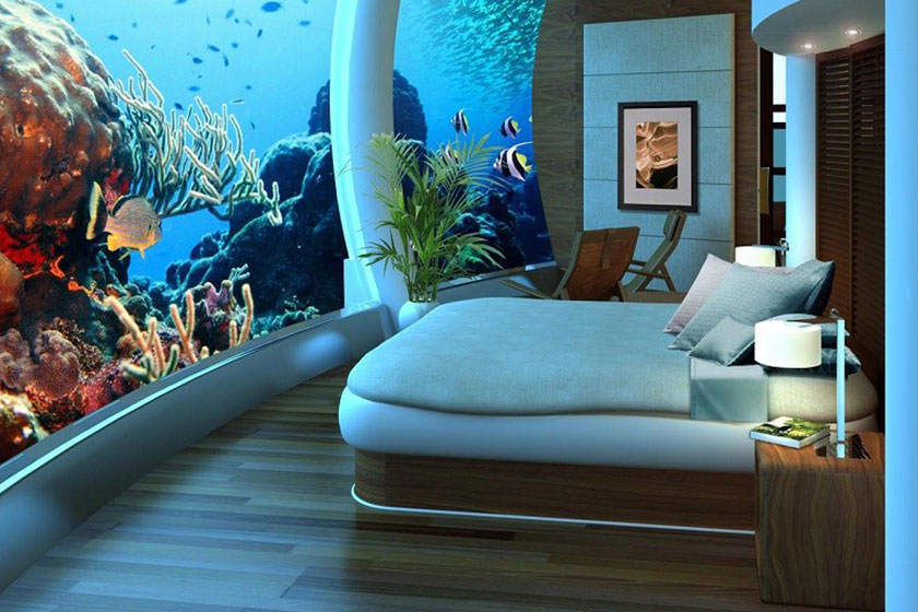 با بهترین هتل‌های زیر آب دنیا آشنا شوید