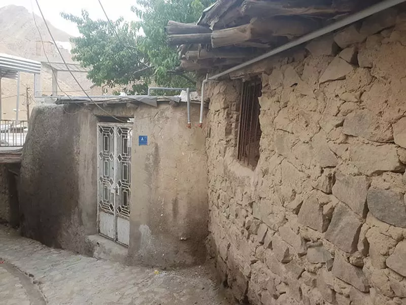 خانه های روستای وردیج