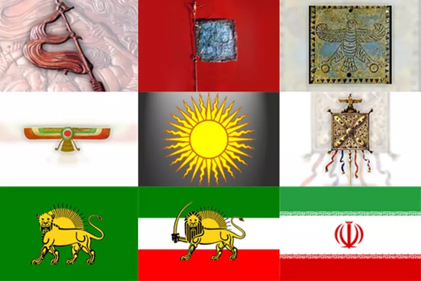 مروری بر پرچم ایران در گذر زمان
