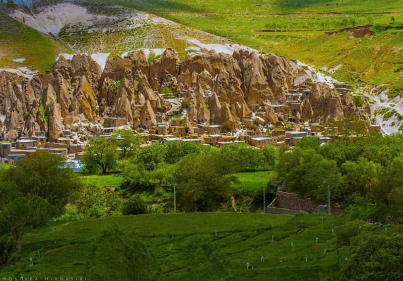 مناظر سرسبز روستای کندوان