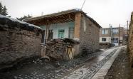 خانه های سنتی داخل روستای وردیج