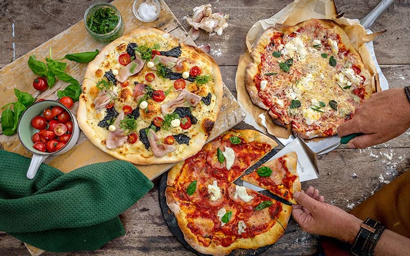 چند مدل پیتزا