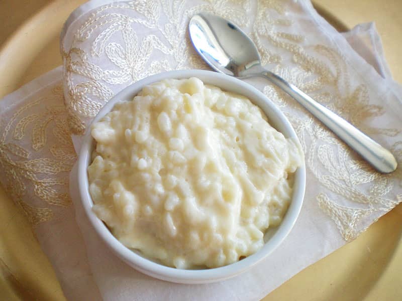 شیر برنج ساده