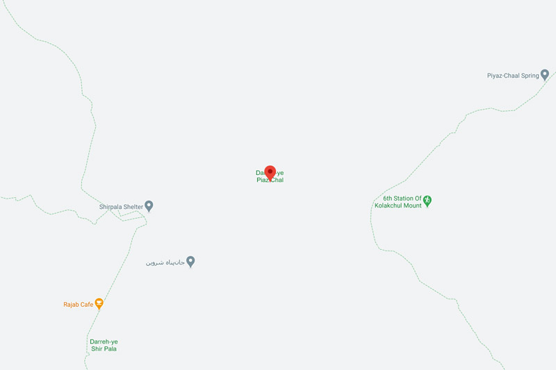 نقشه دره پیازچال