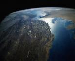 تصویر ماهواره ای تنگه هرمز روی کره زمین