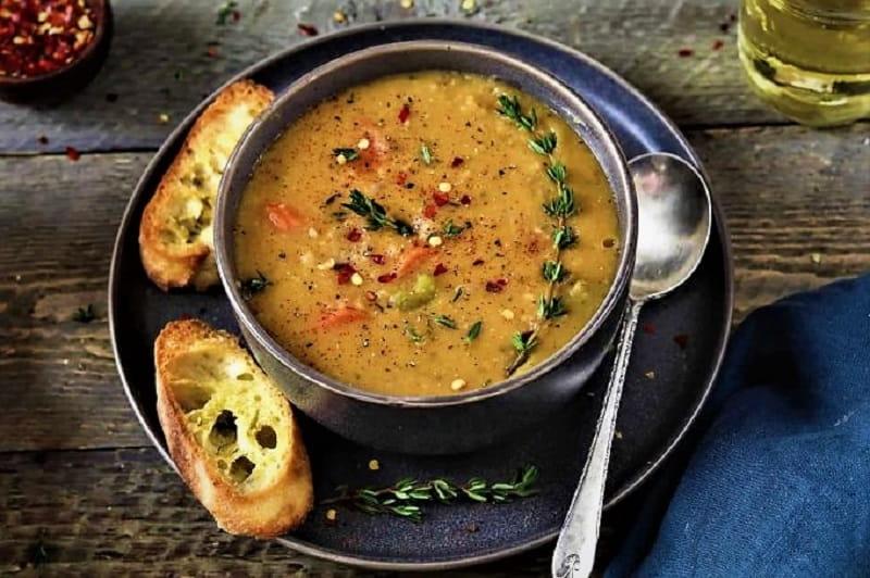 طرز تهیه سوپ سوپ نخود مدیترانه‌ای 