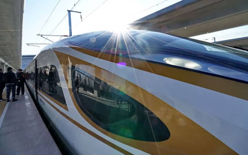قطار سریع السیر جدید چین