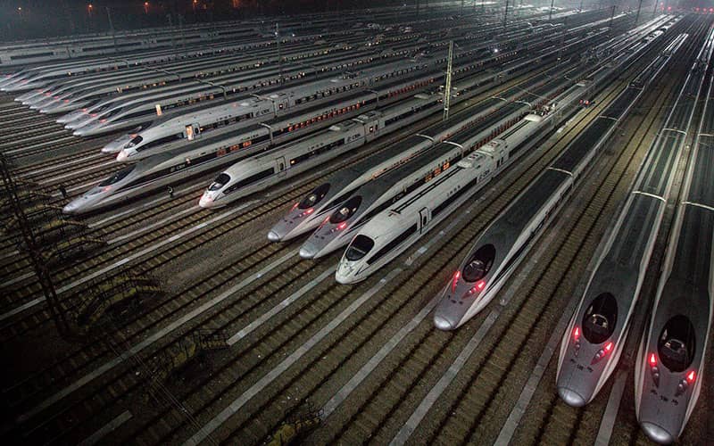 قطارهای سریع السیر چین