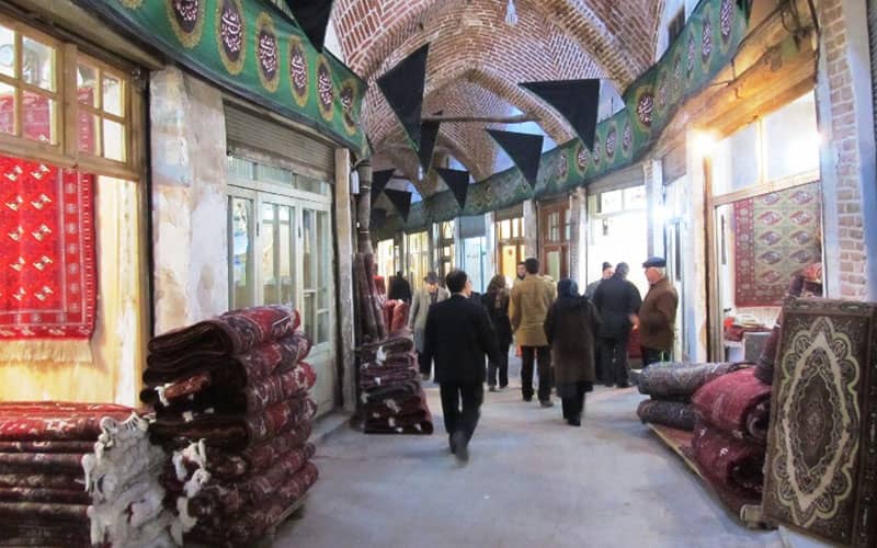 بازار فرش فروش های تبریز