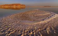 بخش های نمکی دریاچه ارومیه