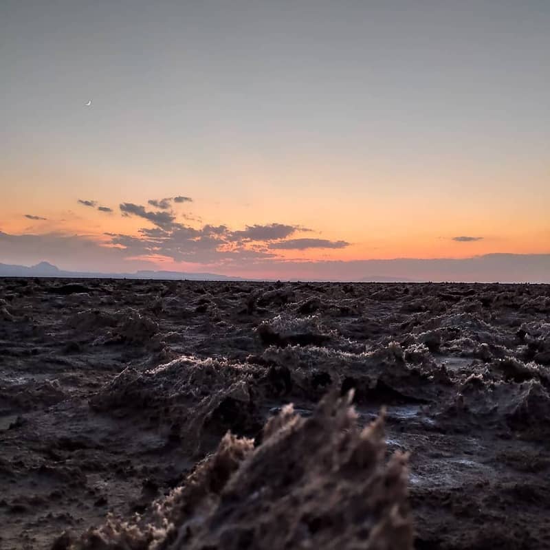 کویر طبقه-نمک سیاه