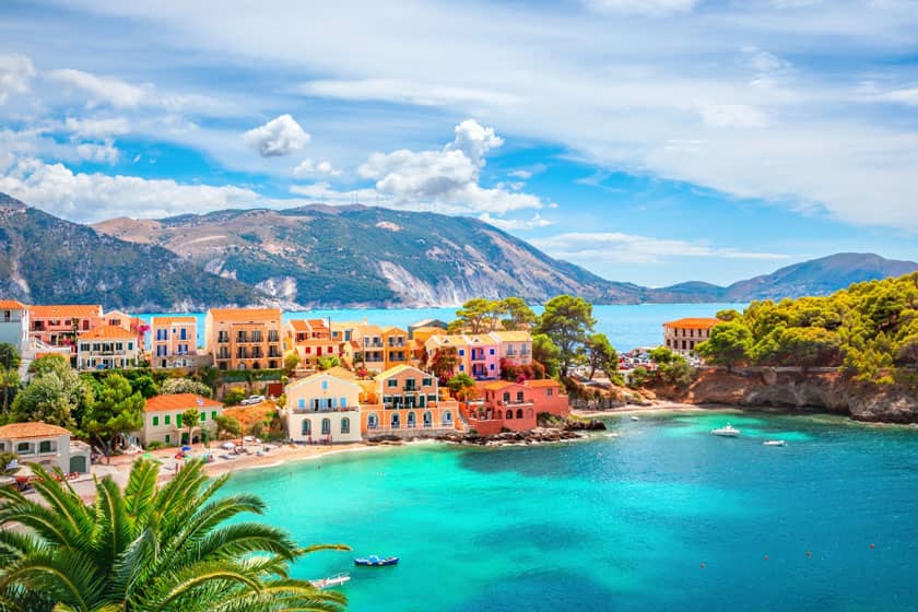 جزایر زیبای یونان؛ از جزیره سانتورینی تا جزیره کاس