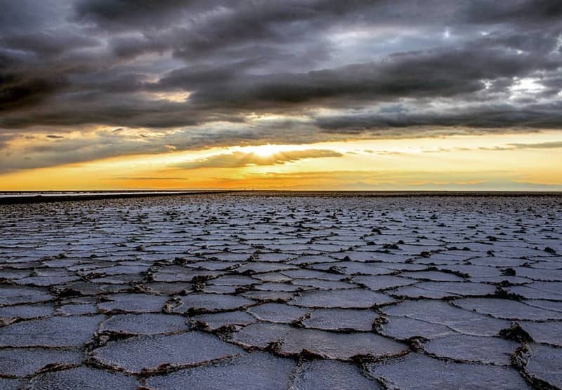 دریاچه نمک اصفهان