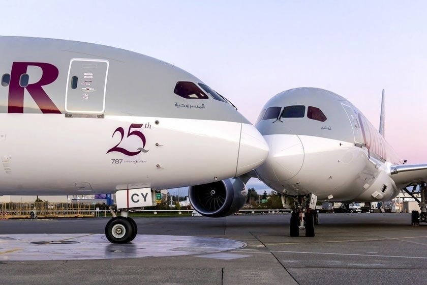 هواپیمایی قطر پروازهایش به ایران را متوقف کرد