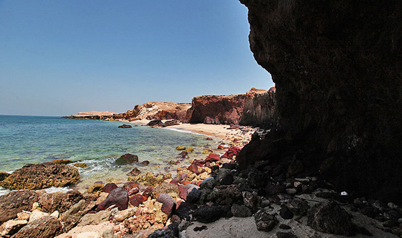 ساحل جزیره ابوموسی