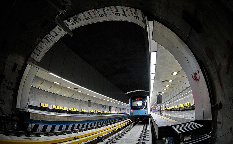 تونل مترو تهران