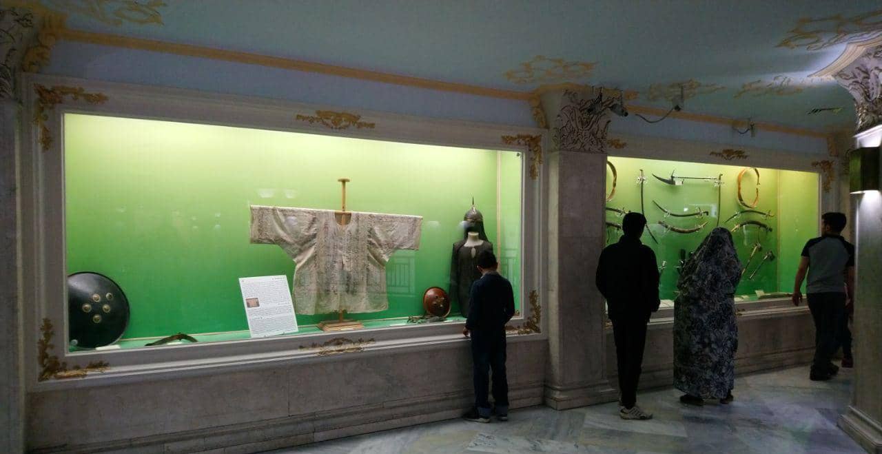 گنجینه سلاح موزه آستان قدس رضوی