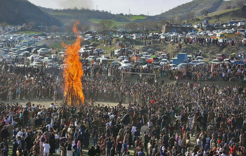 مراسمی آیینی در مریوان کردستان