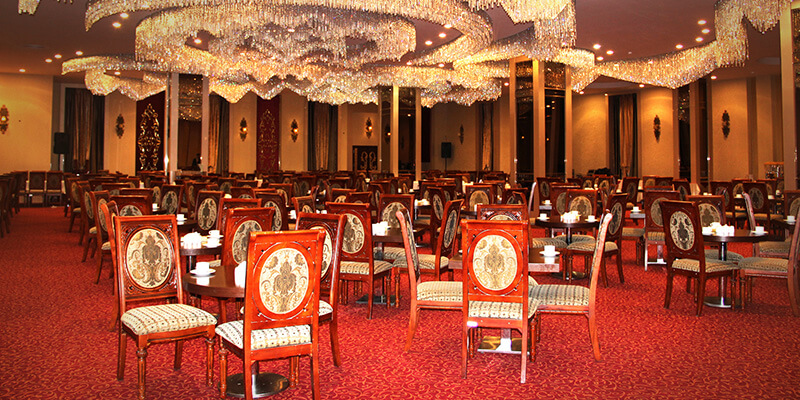 تالار دیپلمات هتل درویشی در مشهد