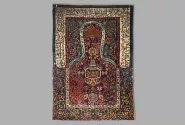 قالیچه سجاده ای پشمی در موزه ملی ایران