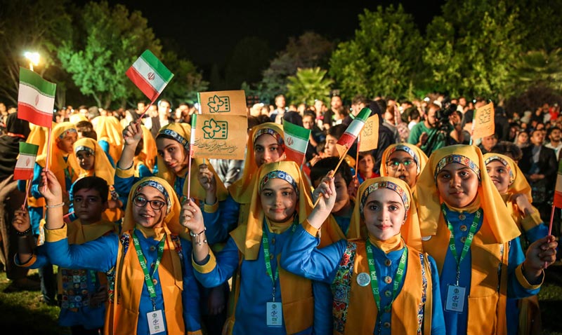 حضور تماشاگران کودک و نوجوان در جشنواره فیلم کودک اصفهان