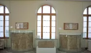گچ‌بری‌های ساسانی در موزه ملی ایران