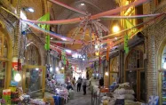 بازار تاریخی تبریز در ایام جشن