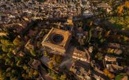 تصاویر هوایی از کاخ الحمرا در گرانادا