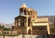 نمایی از کلیسای سنت استپانوس در آذربایجان شرقی