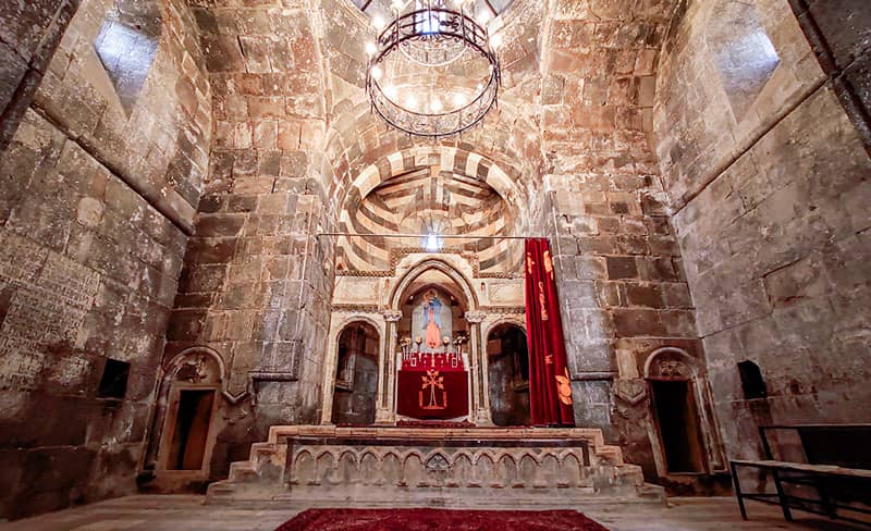 Altar of the Church of the Holy Sepulcher